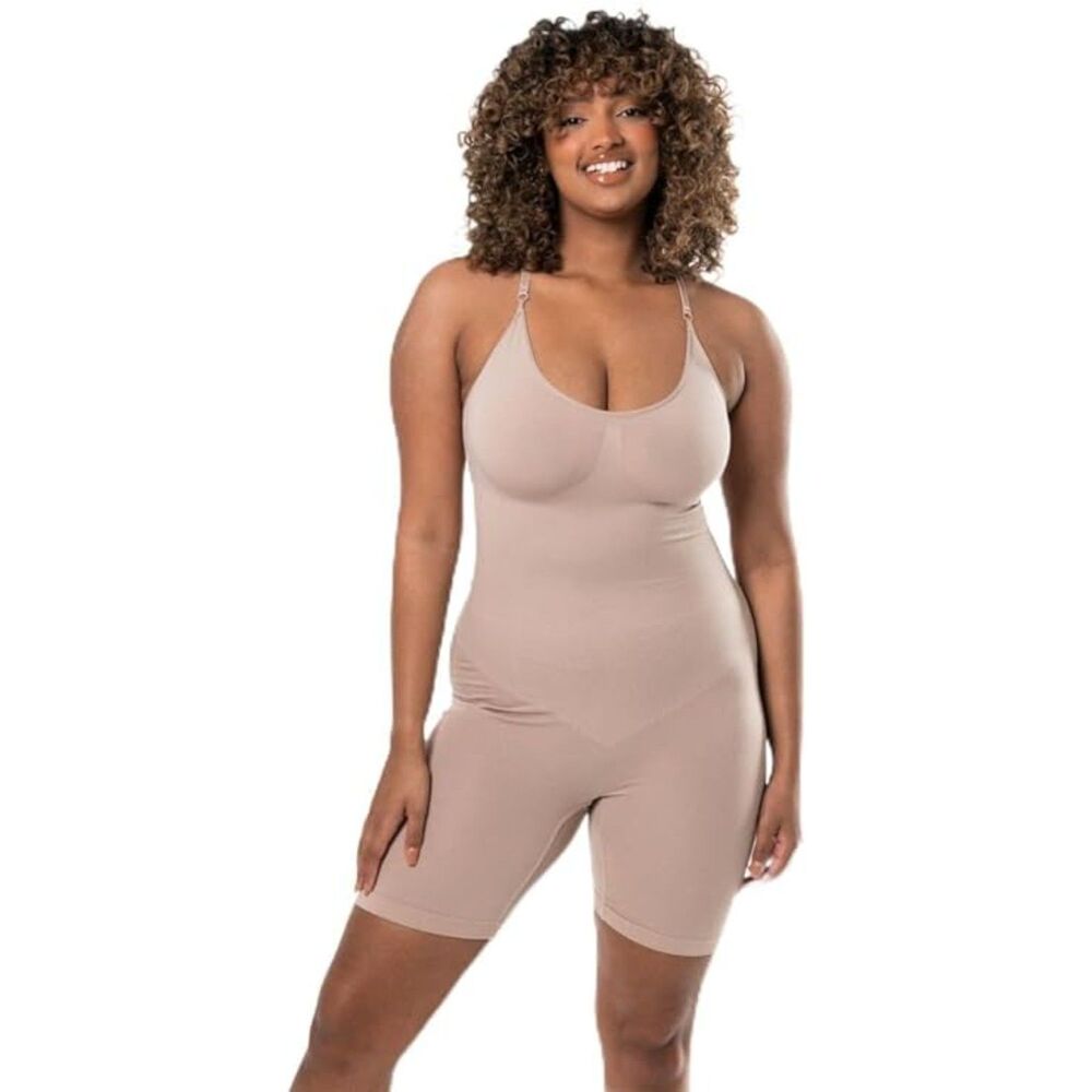 Snatched Shapewear Bodysuit w legs 3028